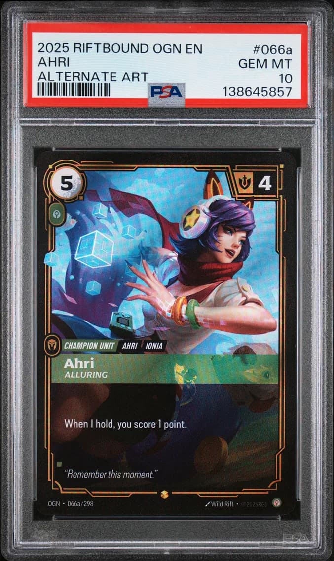 Ahri - Alluring, PSA 10
