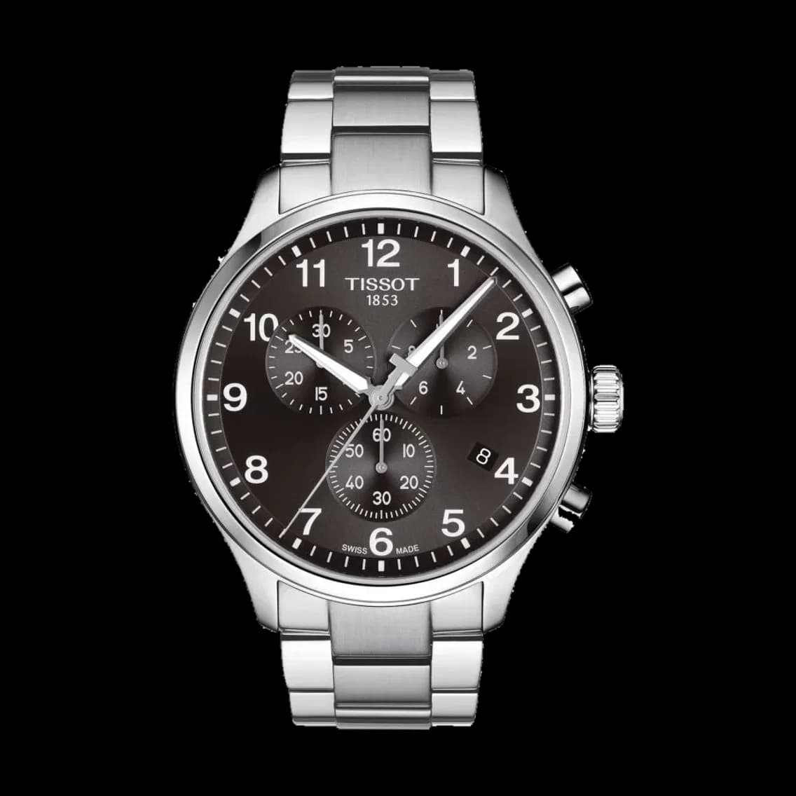 Tissot Chrono XL Classic 45mm - Black on Bracelet, TEDDY BALDASSARRE 10