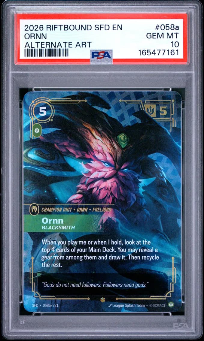 Ornn - Blacksmith, PSA 10