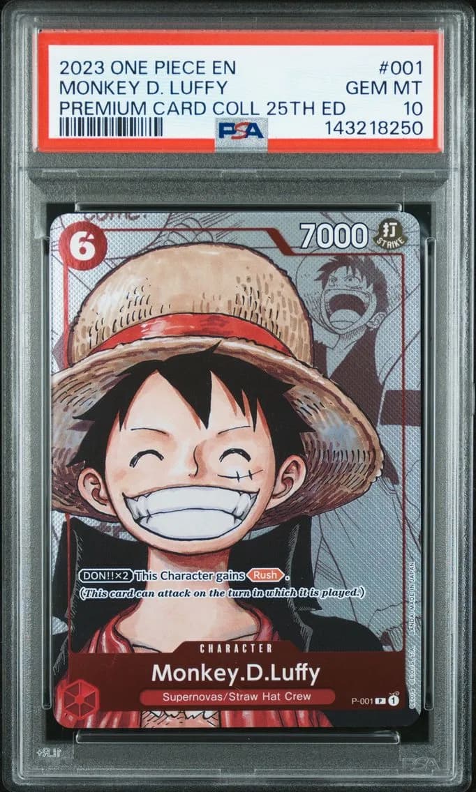 Monkey D. Luffy, PSA 10