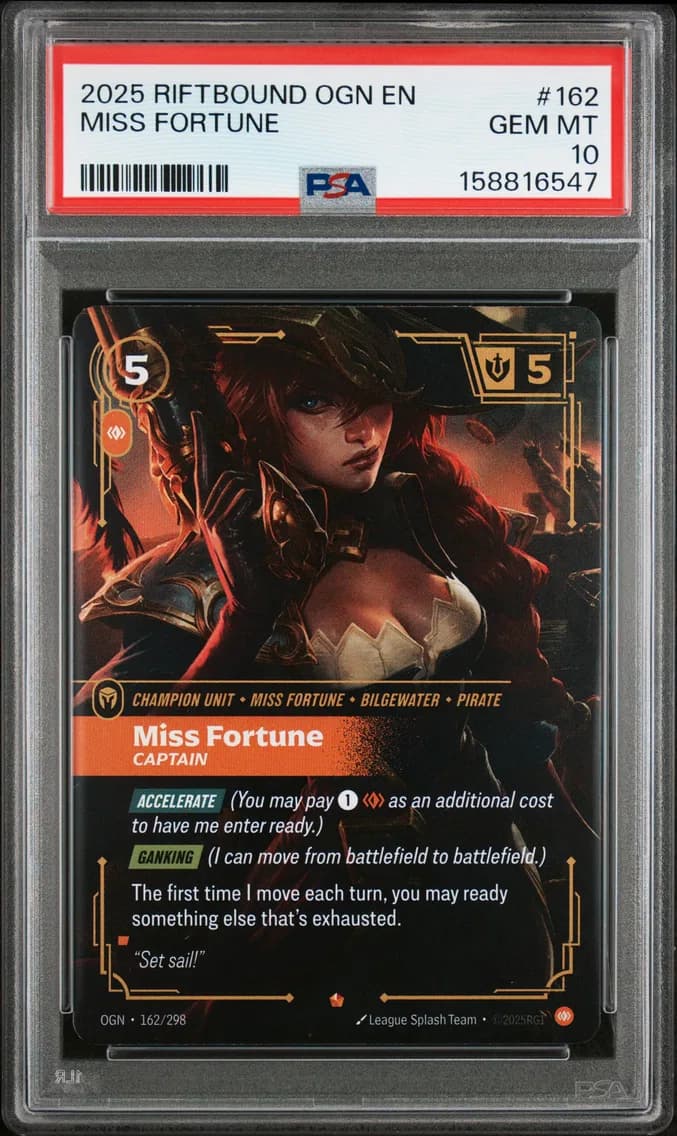 Miss Fortune - Captain, PSA 10