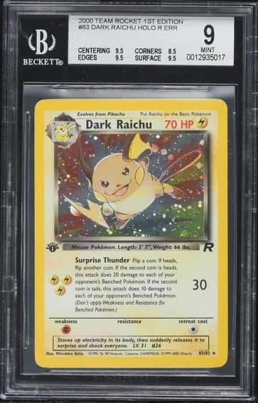 Dark Raichu