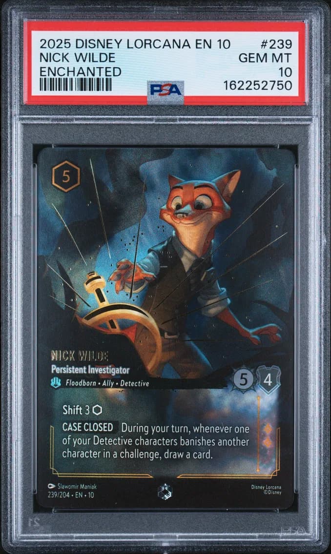 Nick Wilde - Persistent Investigator, PSA 10