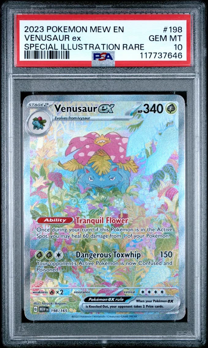 Venusaur EX, PSA 10