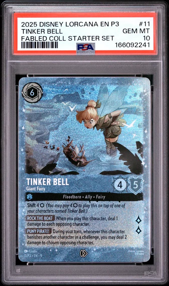 Tinker Bell - Giant Fairy, PSA 10