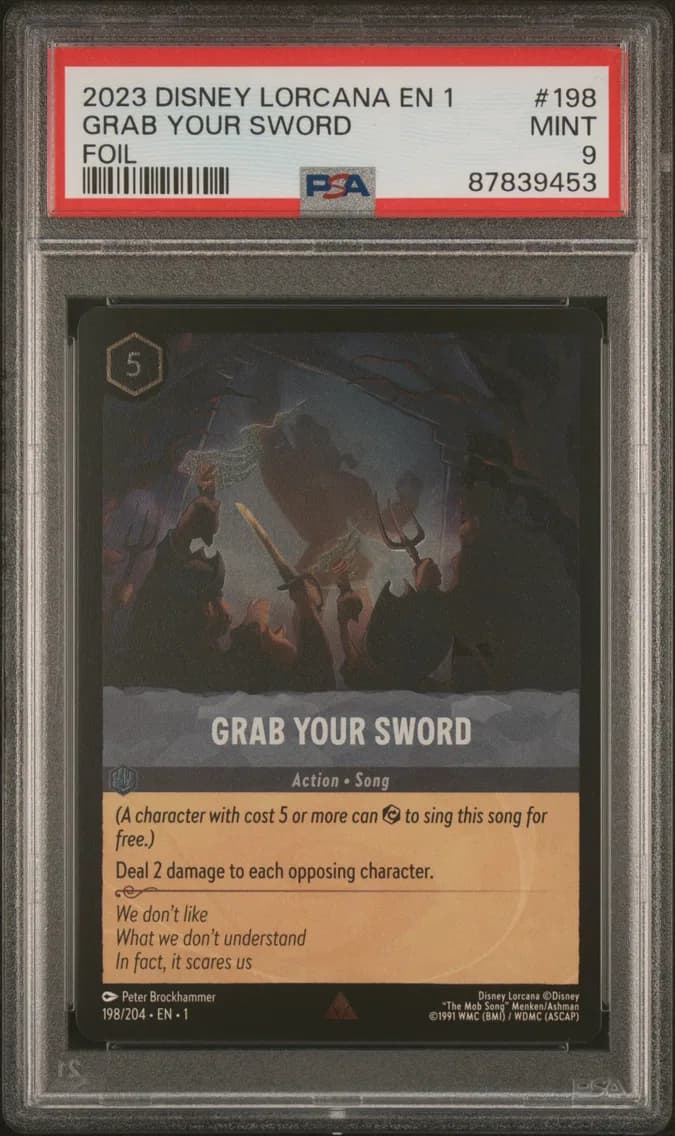 Grab Your Sword, PSA 9