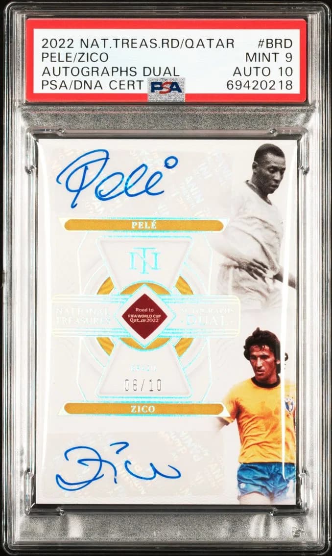 Pele/Zico, PSA 9