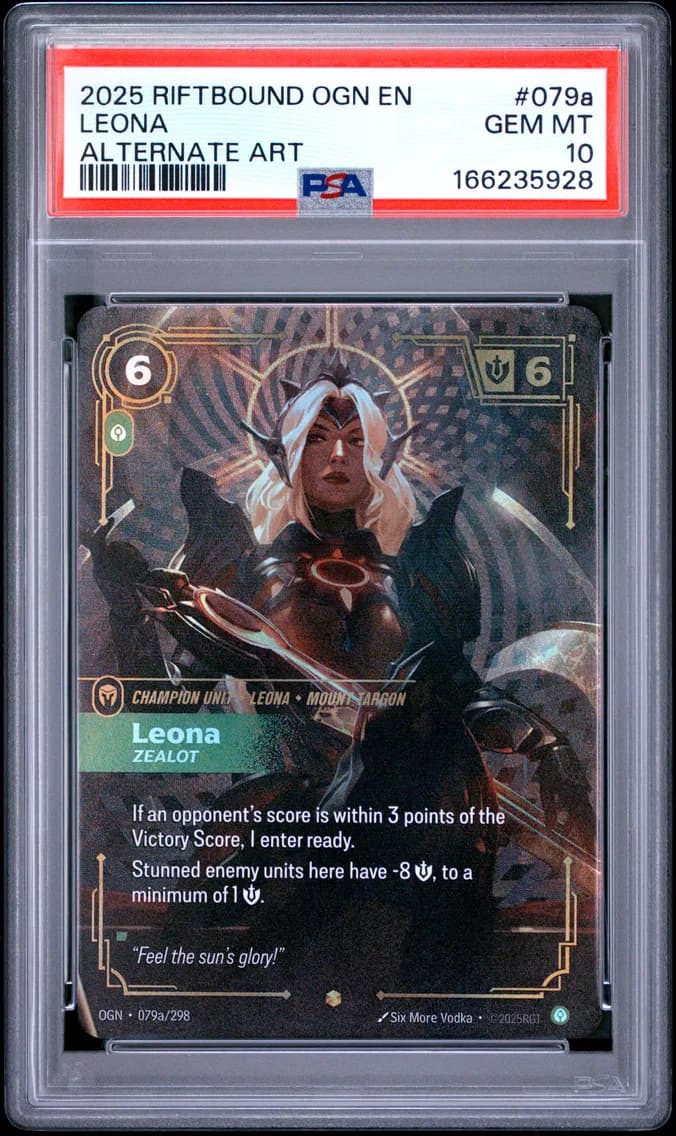 Leona - Zealot, PSA 10