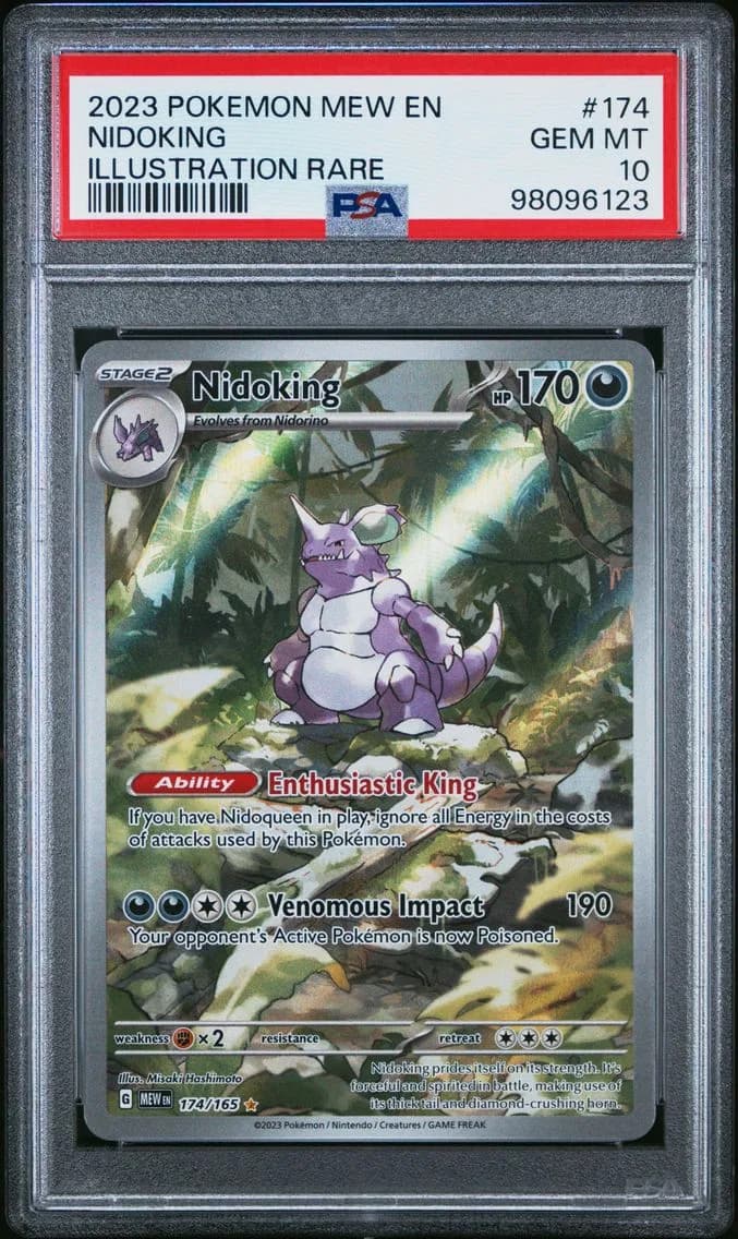 Nidoking, PSA 10