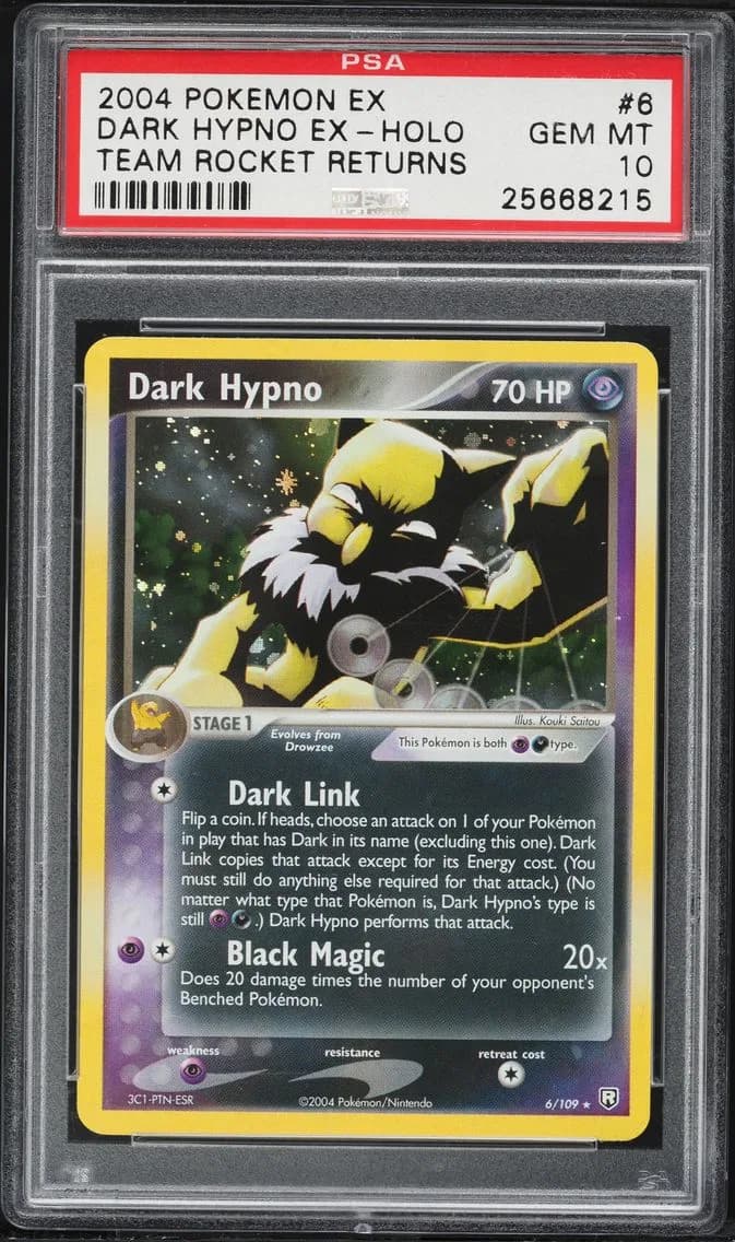 Dark Hypno-Holo, PSA 10
