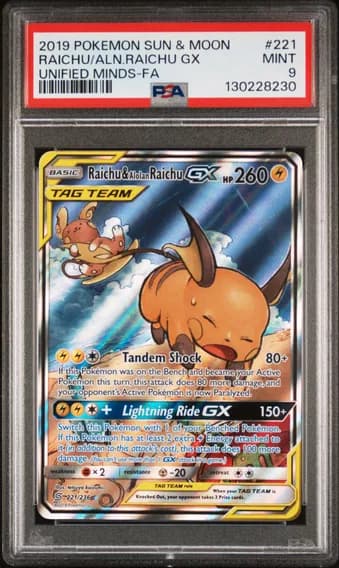 Raichu & Alolan Raichu GX