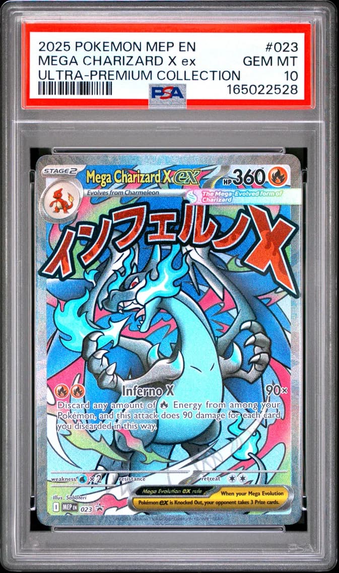 Mega Charizard X EX, PSA 10