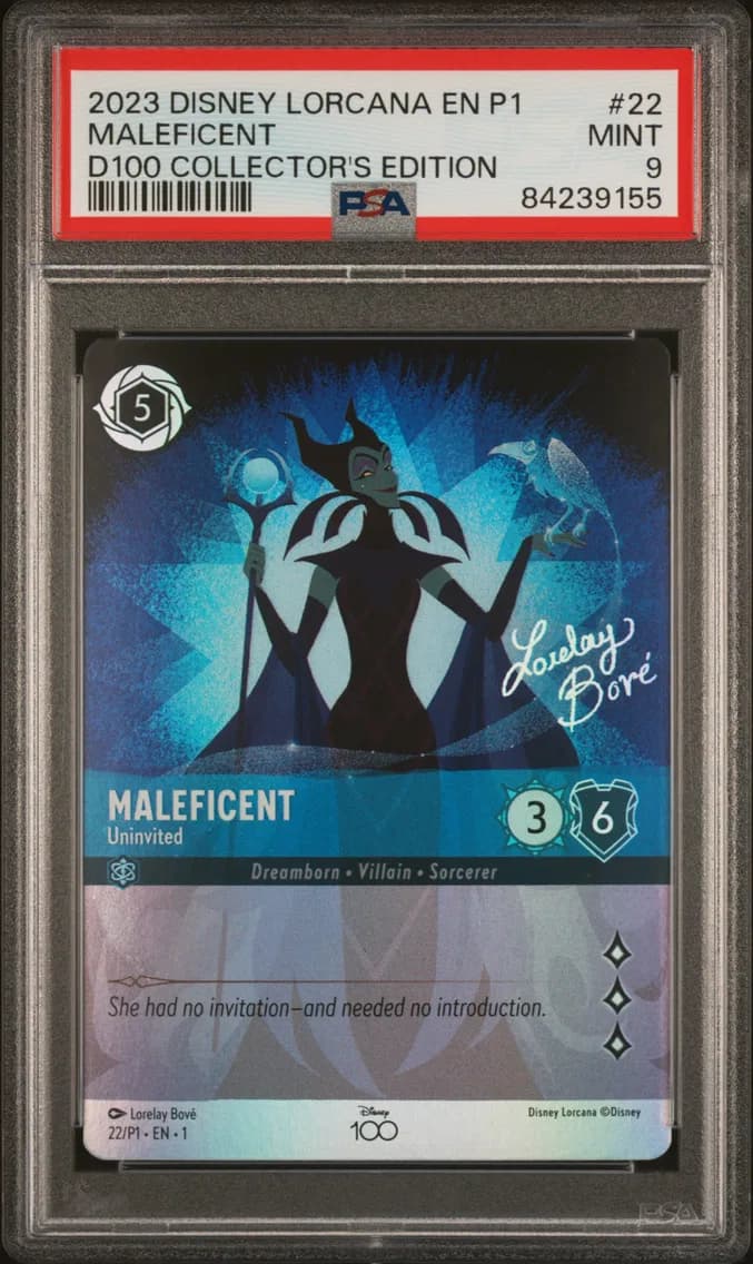 MALEFICENT, PSA 9
