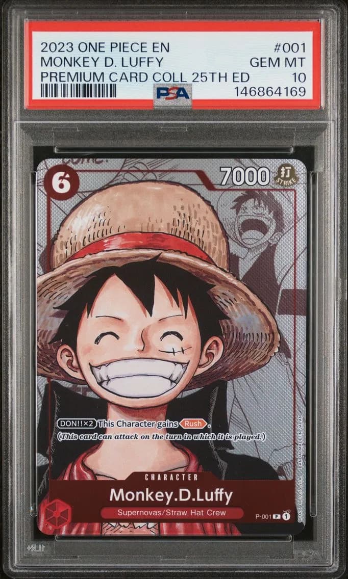 Monkey D. Luffy, PSA 10