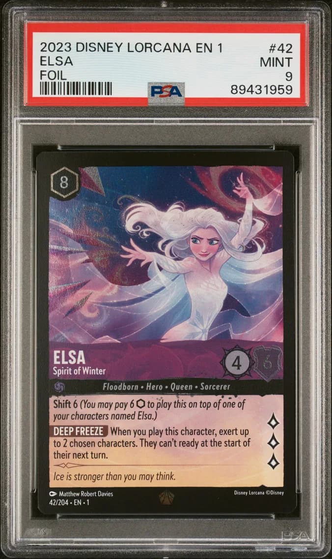Elsa - Spirit of Winter, PSA 9