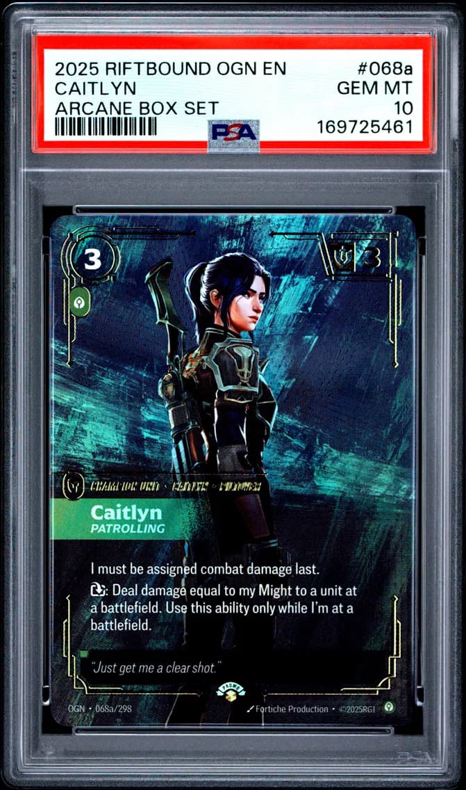 Caitlyn - Patrolling, PSA 10