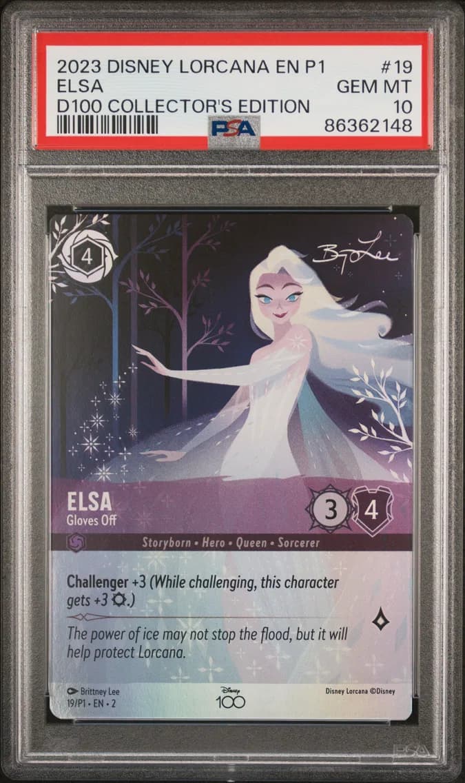 Elsa - Gloves Off, PSA 10