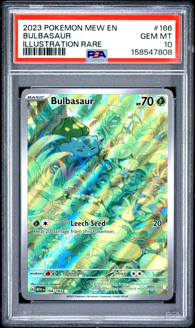 Bulbasaur, PSA 10