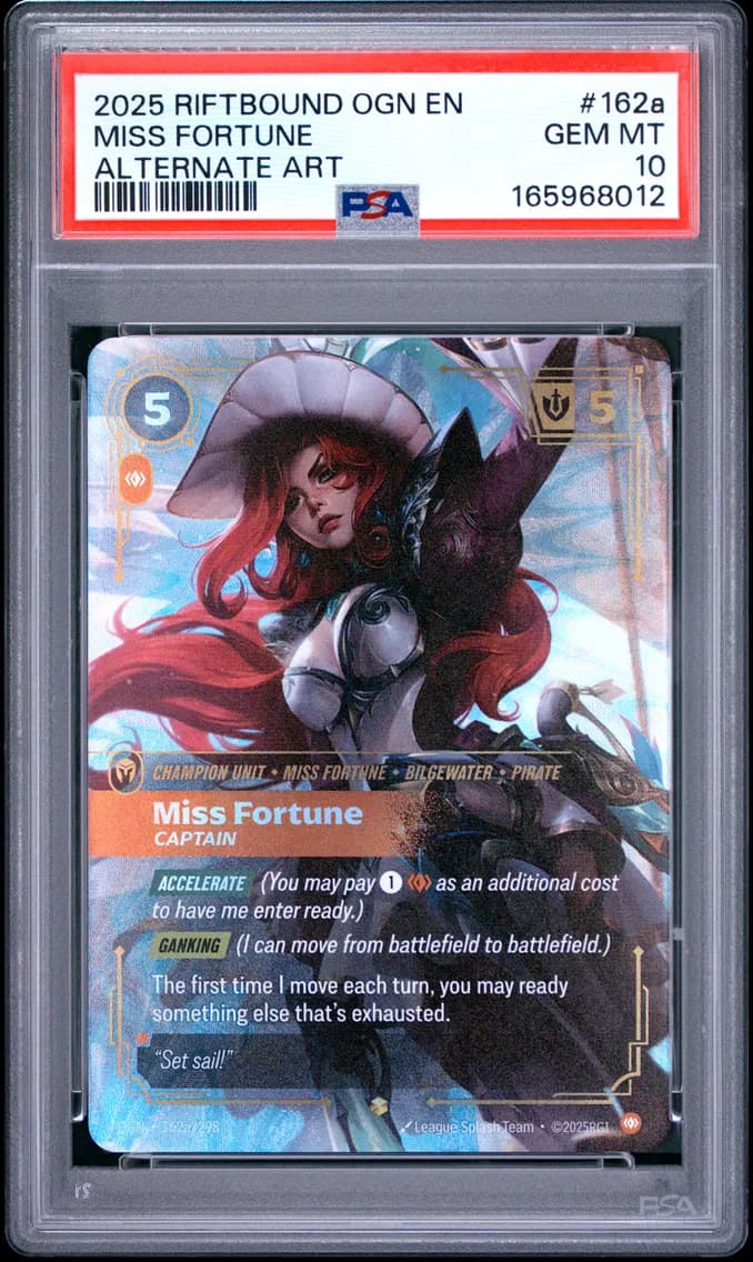 Miss Fortune - Captain, PSA 10
