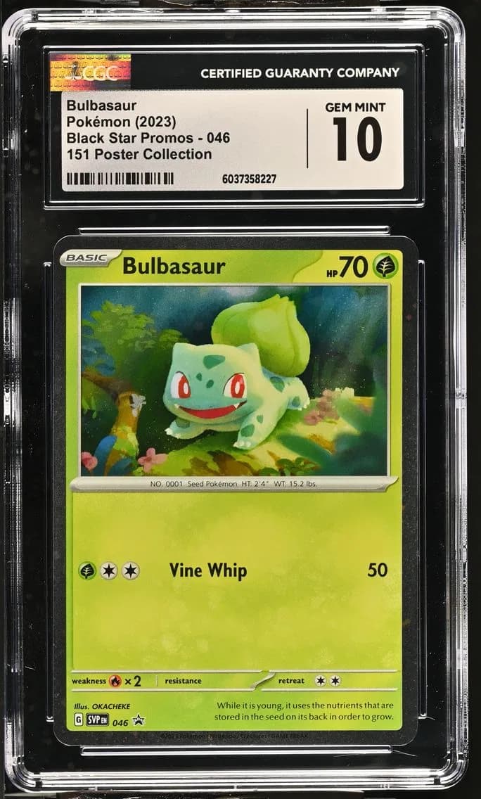 Bulbasaur, CGC 10