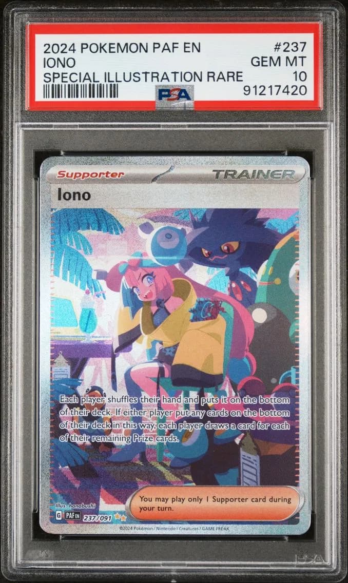 IONO, PSA 10