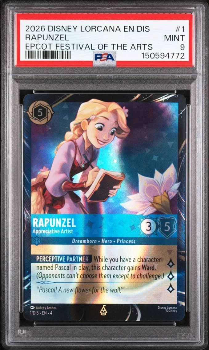 Rapunzel - Appreciative Artist, PSA 9