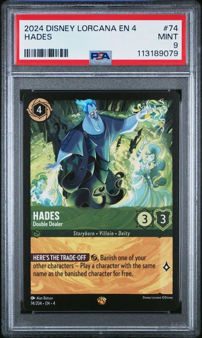Hades - Double Dealer, PSA 9