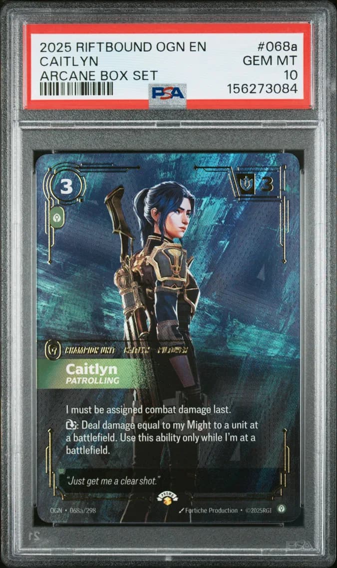 Caitlyn - Patrolling, PSA 10