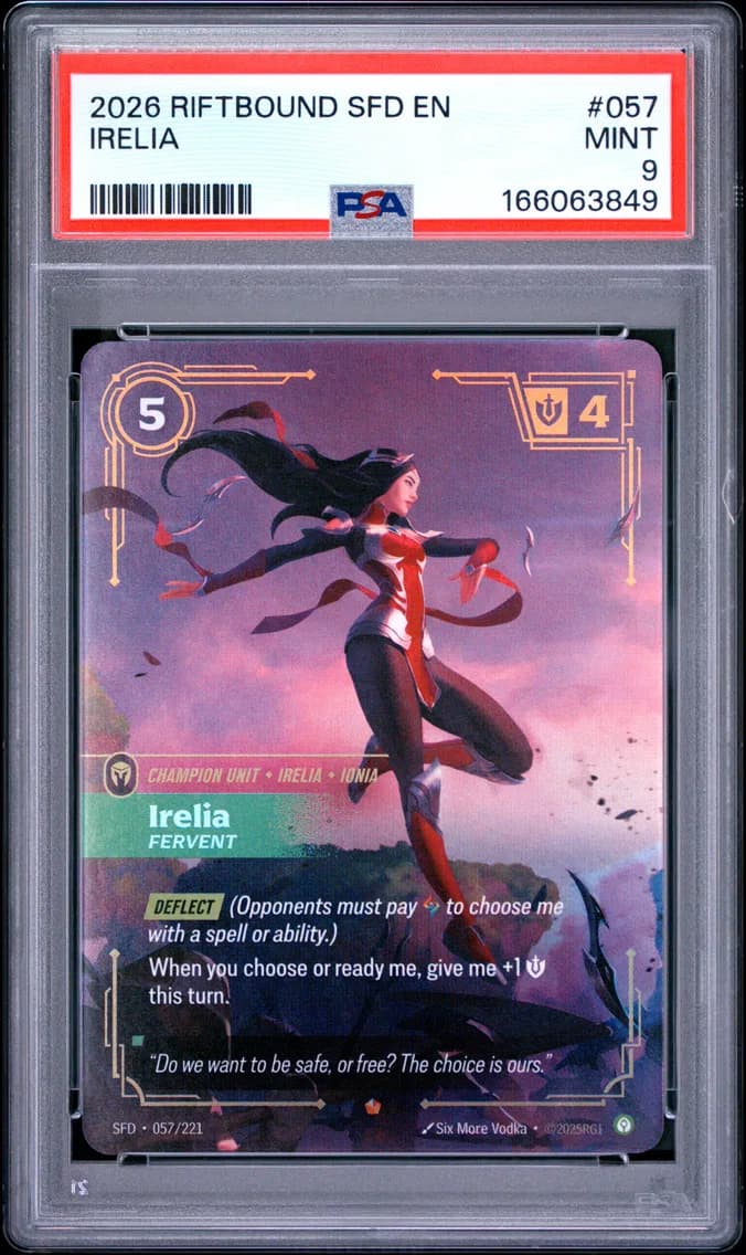 Irelia - Fervent, PSA 9