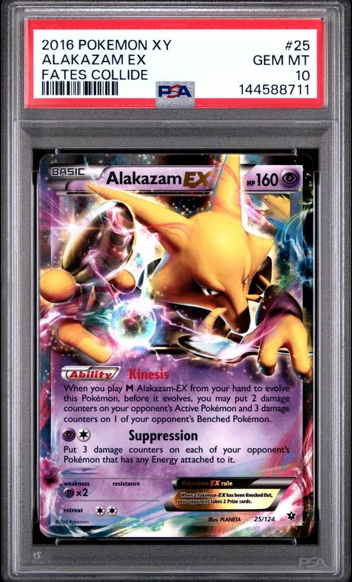 Alakazam EX, PSA 10
