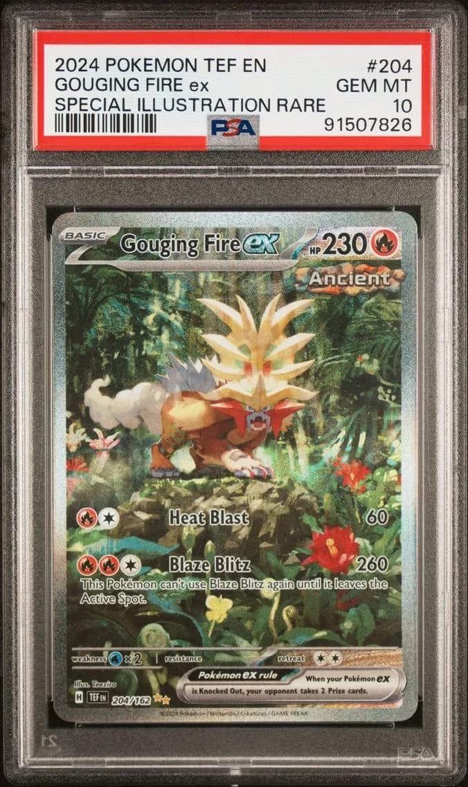 Gouging Fire EX, PSA 10