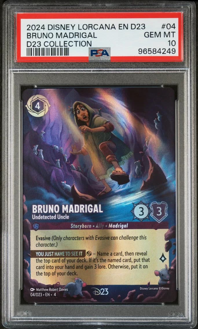 BRUNO MADRIGAL, PSA 10