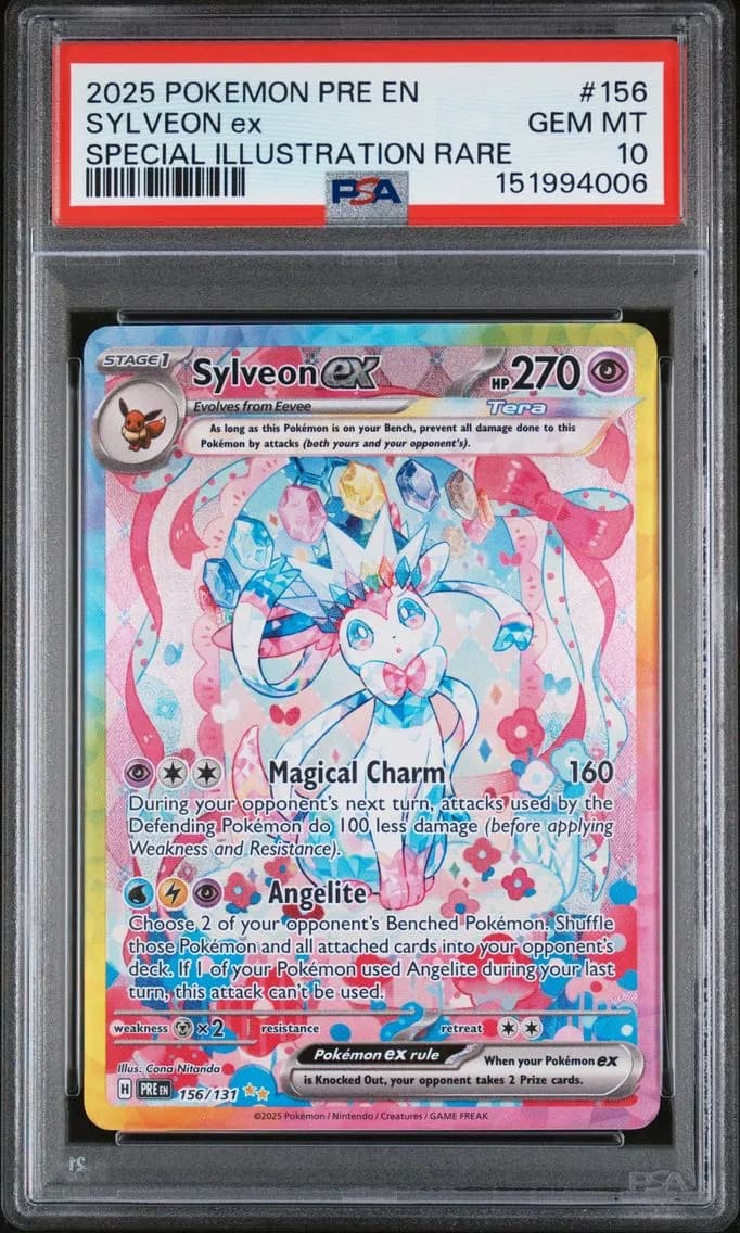 Sylveon EX, PSA 10