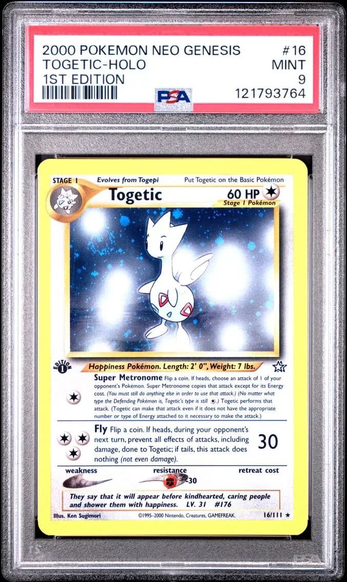 TOGETIC-HOLO, PSA 9