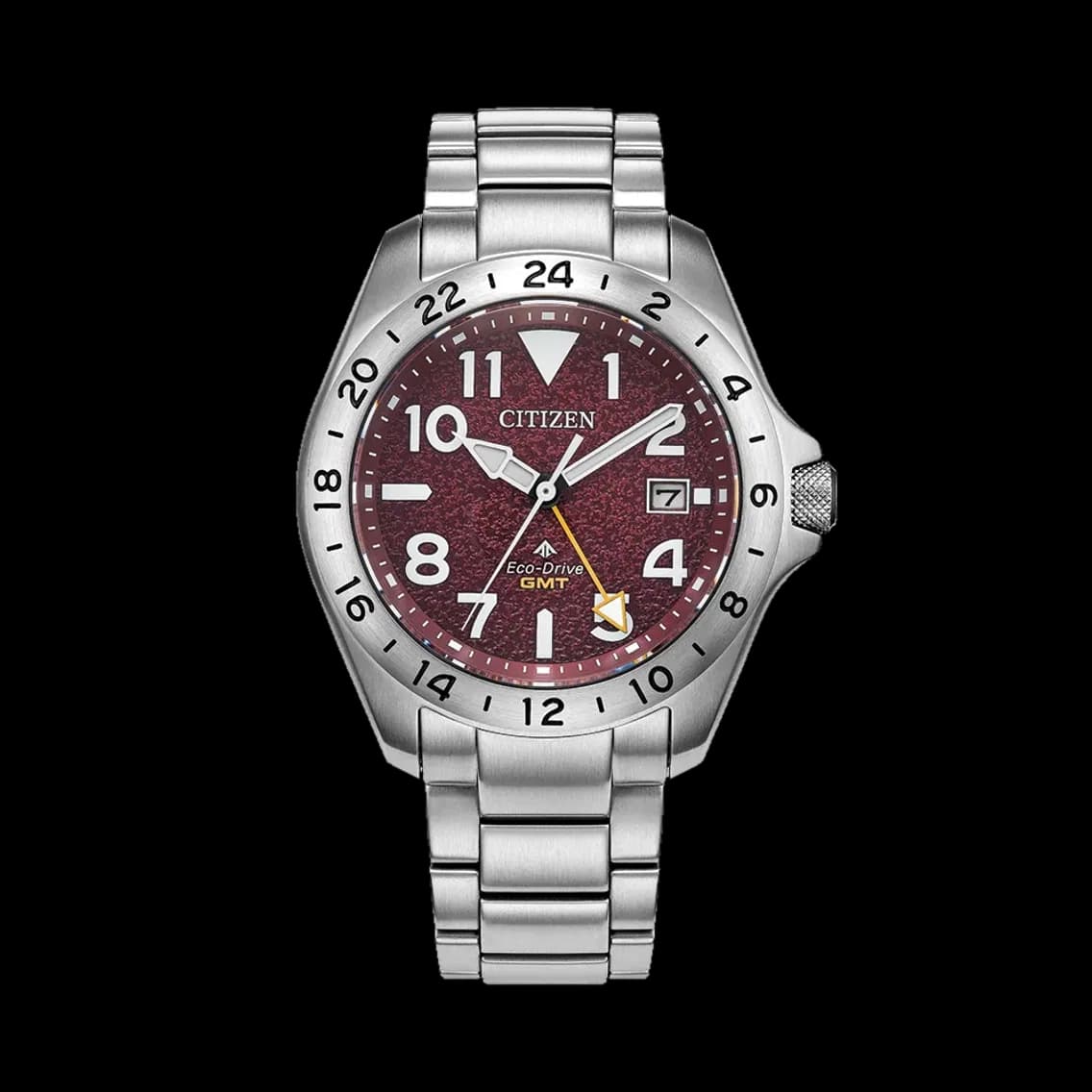 Citizen Promaster Land GMT 39.5mm - Red on Bracelet, TEDDY BALDASSARRE 10