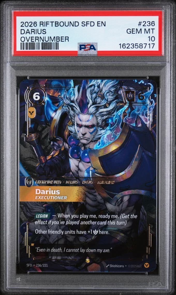 Darius - Executioner, PSA 10
