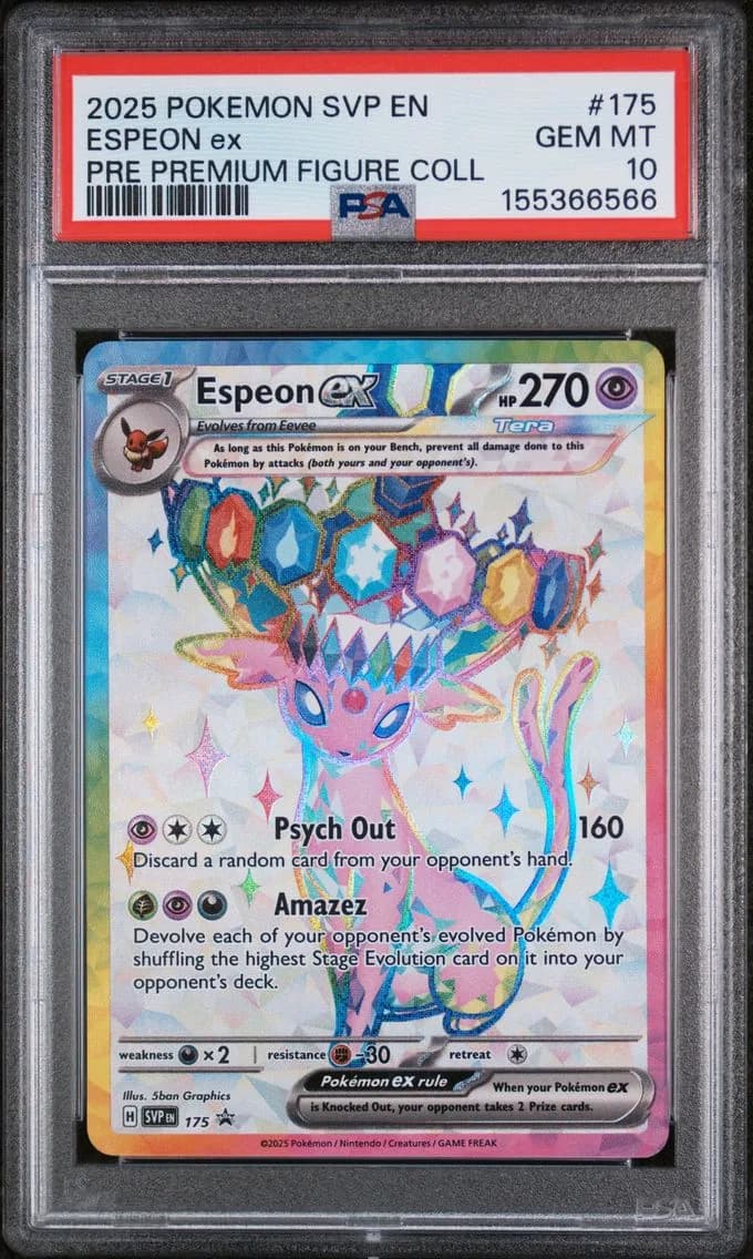 Espeon EX, PSA 10