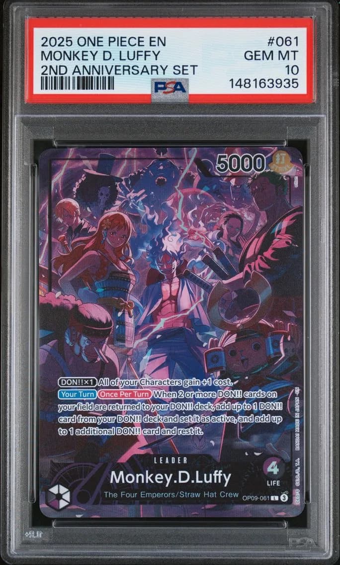 Monkey D. Luffy, PSA 10