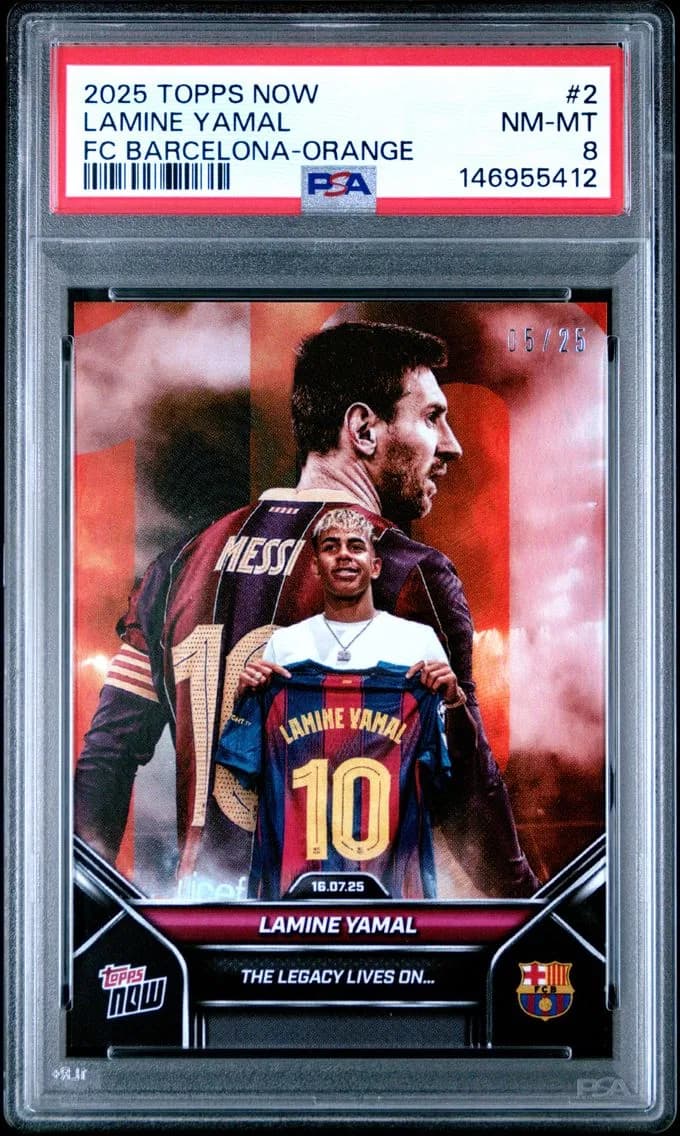 Lamine Yamal, PSA 8