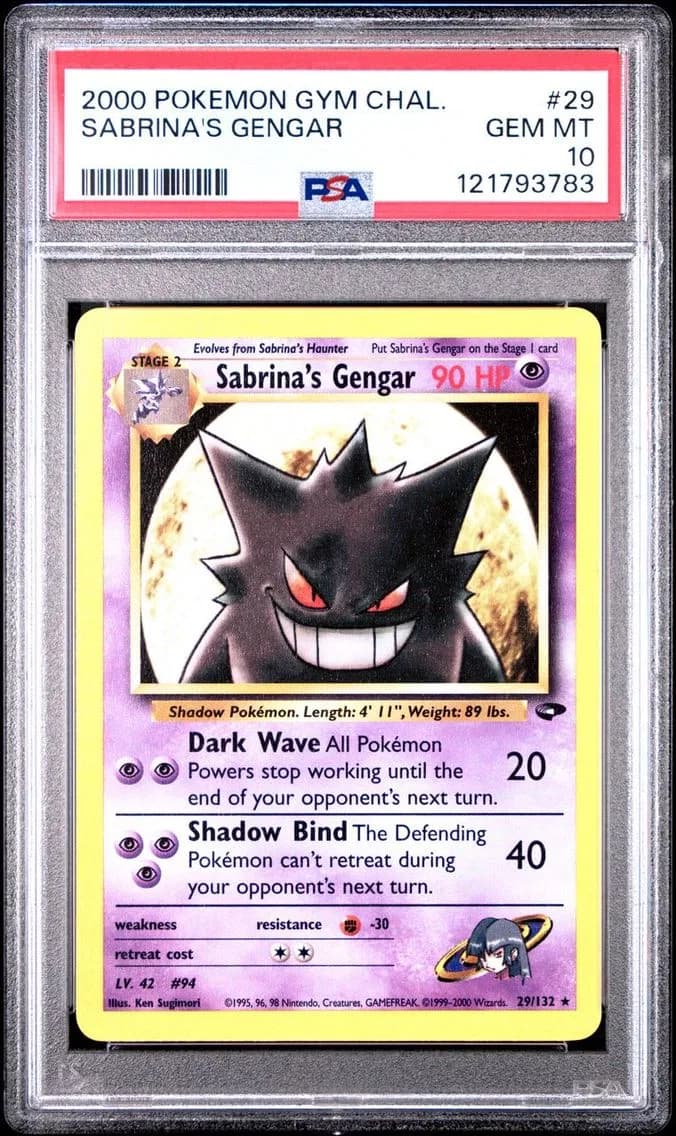 SABRINA'S GENGAR, PSA 10