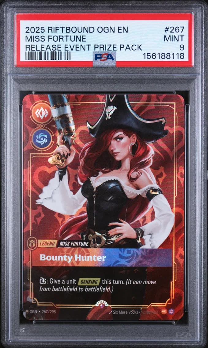 Miss Fortune - Bounty Hunter, PSA 9