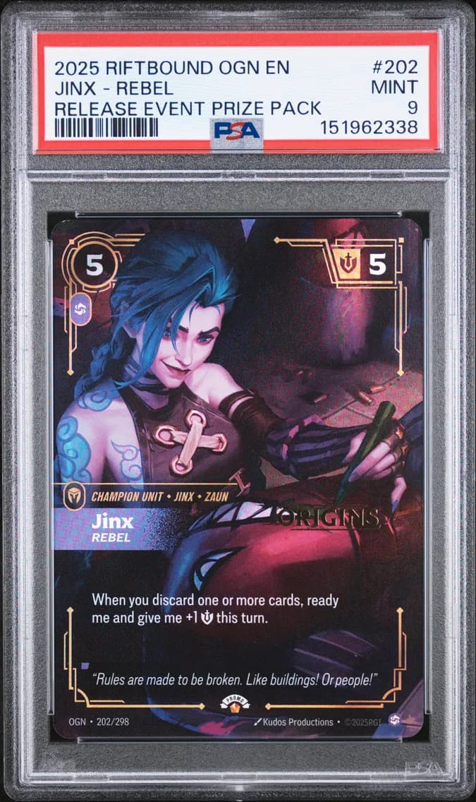 Jinx - Rebel, PSA 9