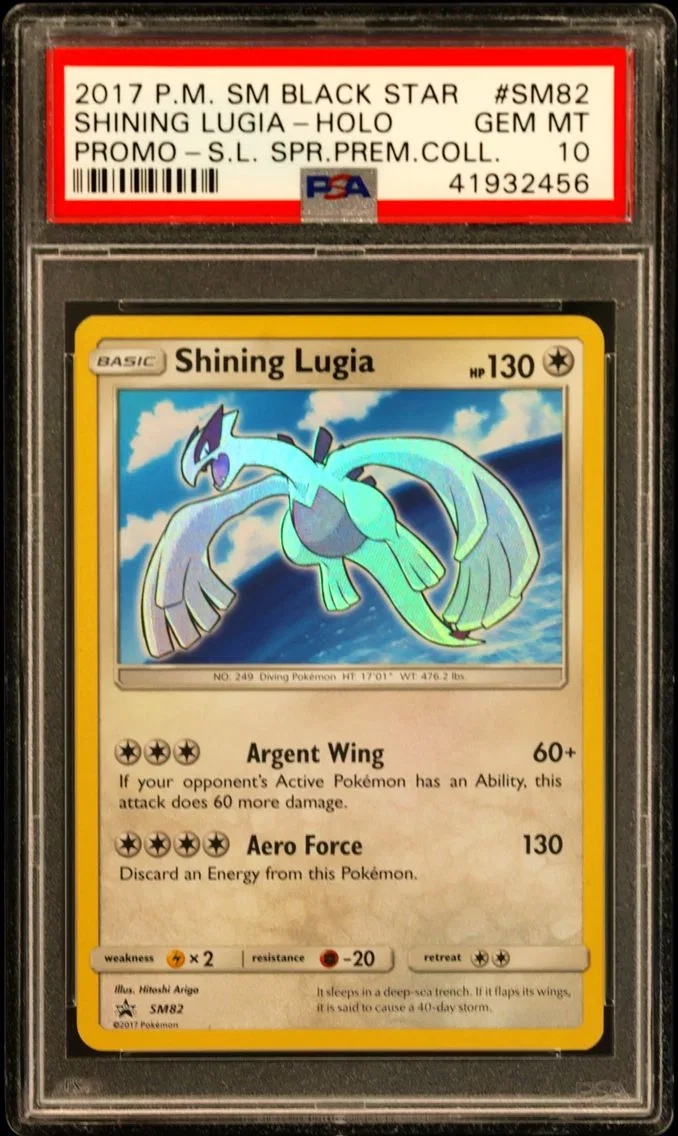 Shining Lugia-Holo, PSA 10