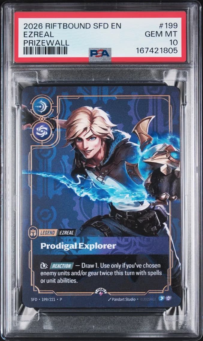 Ezreal - Prodigal Explorer, PSA 10