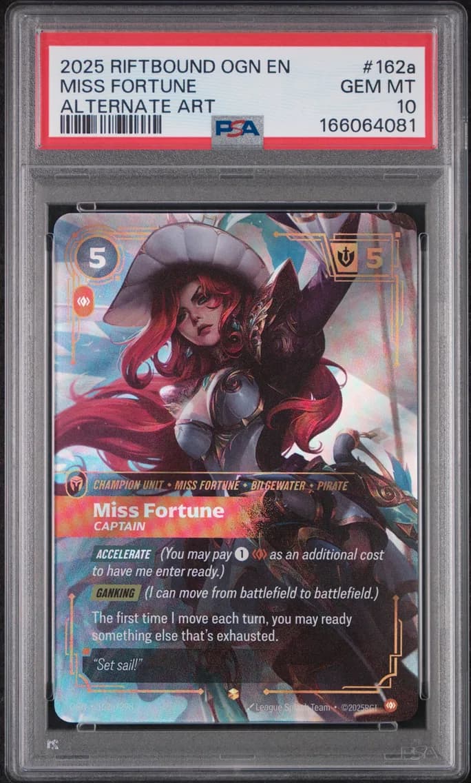 Miss Fortune - Captain, PSA 10