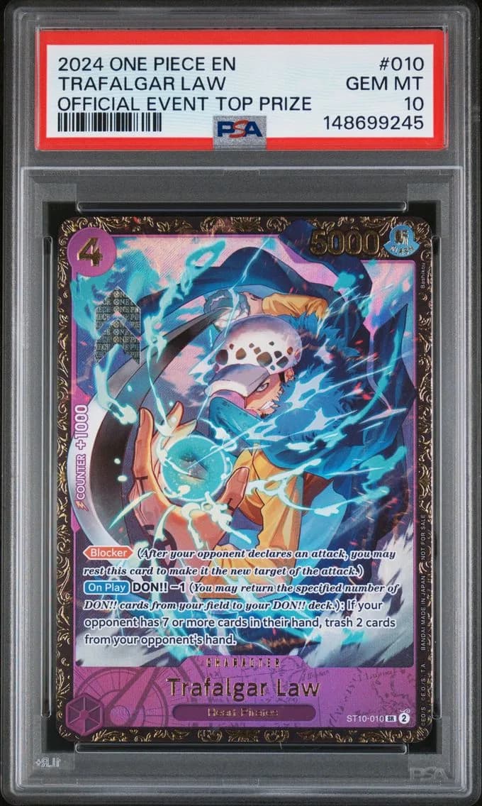 Trafalgar Law, PSA 10