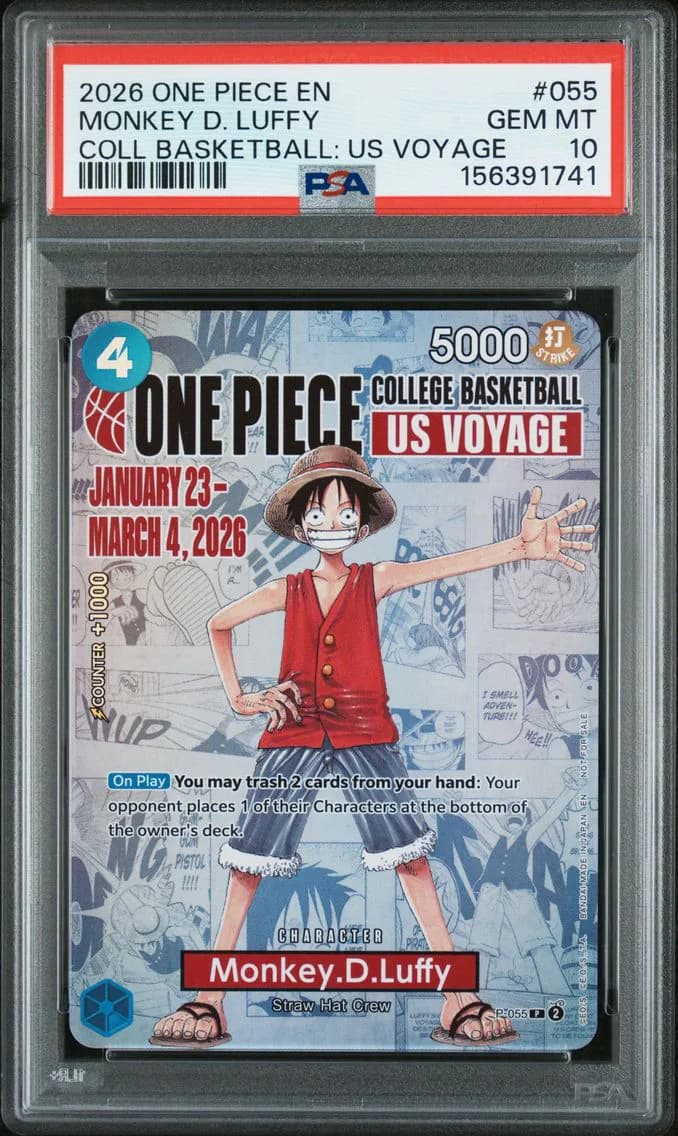 Monkey D. Luffy, PSA 10