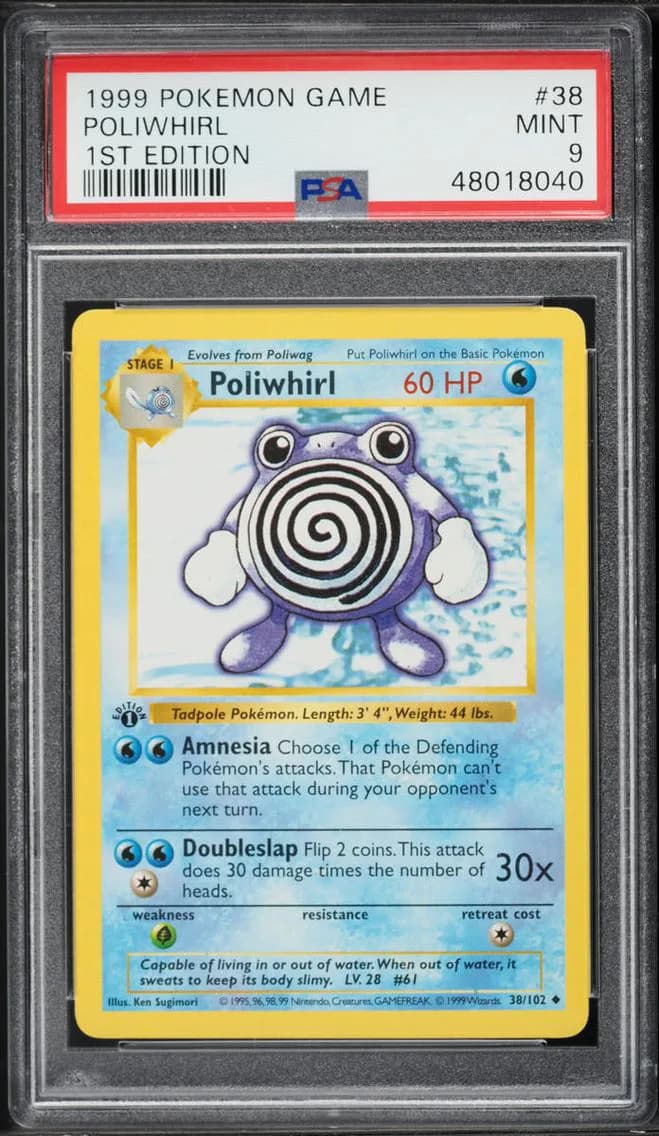 Poliwhirl, PSA 9