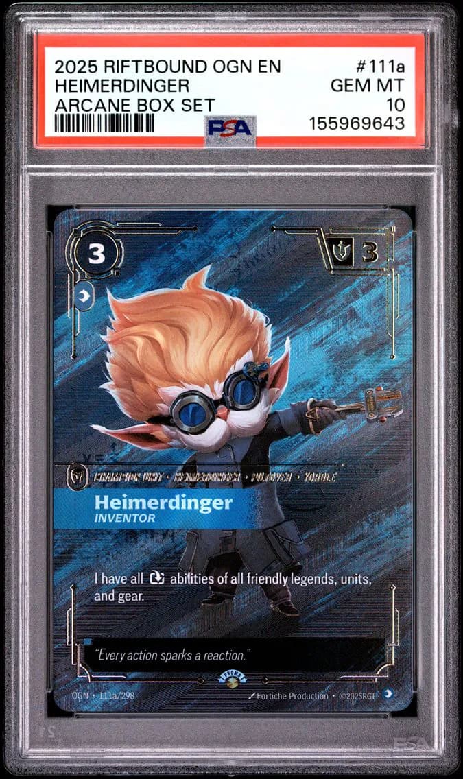 Heimerdinger - Inventor, PSA 10