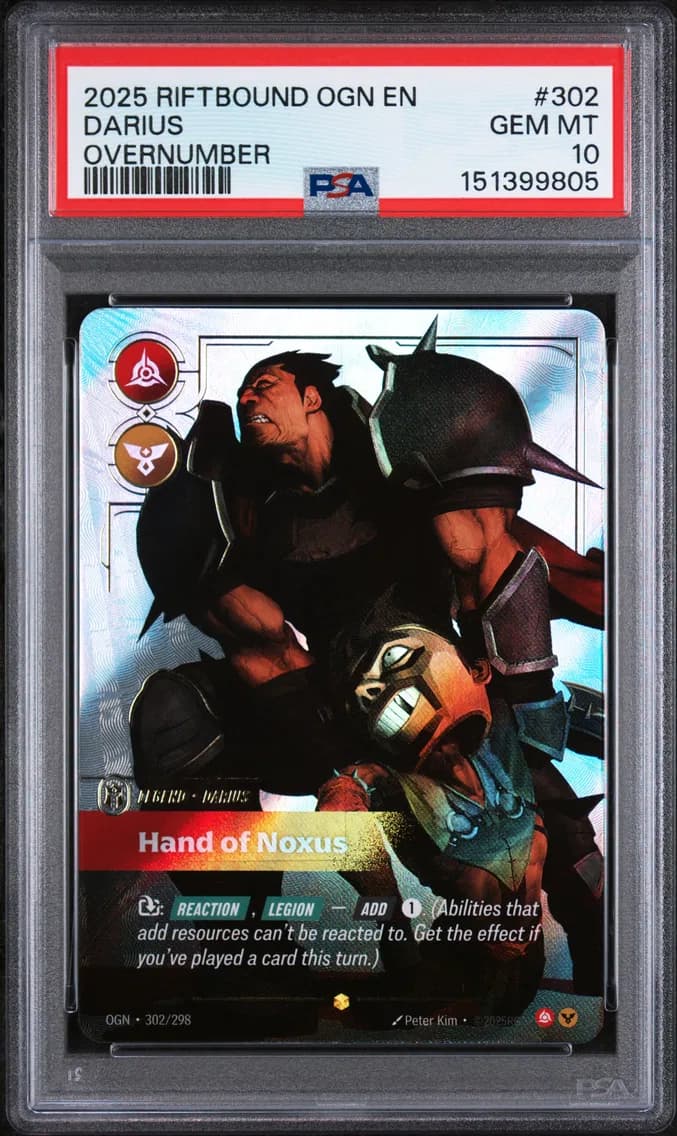 Darius - Hand of Noxus, PSA 10
